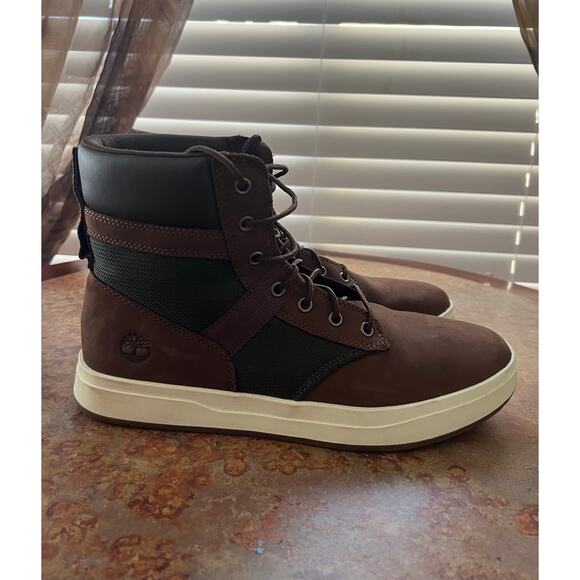 TIMBERLAND MEN`S DAVIS SQUARE BOOTS 9.5 - Picture 4 of 7